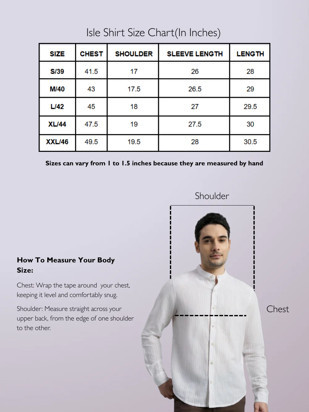 Linen Cotton Mandarin Collar Isle Shirt - Image 18